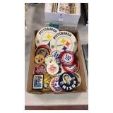 Lot of Steelers Pins and Patches