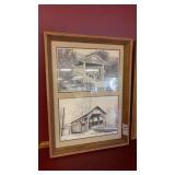 Trent Covered Bridge Sketch