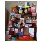 Vintage electronic vacuum tube lot most with part