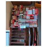 Vintage electronic vacuum tube lot with part