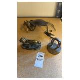 Vintage Brass Crab, Lion, and Horseshoe