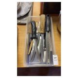 Lot of Kitchen Knives