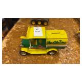 Model Act T Mountain Dew Coin Bank Diecast Car