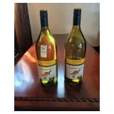 1 unopened & 1 partial Yellow tail bottles Pickup