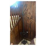 Metal Coatrack and Umbrella Stand