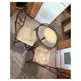 Glass Table Set Includes 2 Chairs