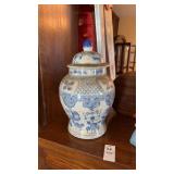David Peterson Wood Turned Vase, Ginger Jar, and