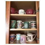 Variety of Mugs Lot Christmas, Golf, etc.
