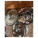 Vintage Kromex Tiered Tray, Lazy Susan, etc