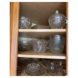 Lot of GlasswareSet of Bowls, Plates, etc.