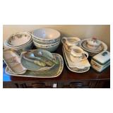 Pfaltzgraff Jamberry Serving Setting