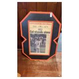 Framed Stadium Extra Cal Ripken Article