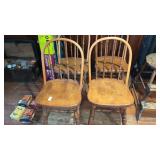 4 Wooden Chairs