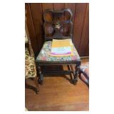 2 vintage Victorian Eastlake armchair