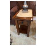 2 AspenHome Wooden End Tables NO CONTENTS