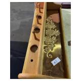 Pineapple Decorative Wooden Shelf