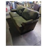 Jackson furniture couch olive green approx 7