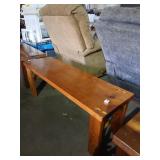 Wooden bench 45" long