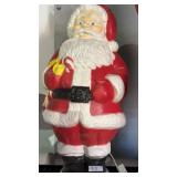 Vintage Santa Blow Mold 30 in