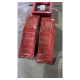 Red Car Ramps