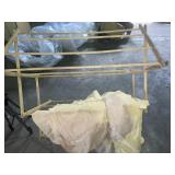 Clothes drying rack & sheets