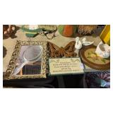 Lot of Wall Decor, Butterfly, Goose