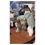 Oil Lamp and Shades