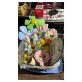 Tote of Easter Decor
