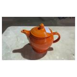 Fiesta Ware Orange Tea Pot
