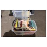 Tote of Cookbooks