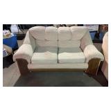 Vintage Beige Loveseat