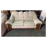 Vintage Beige Loveseat