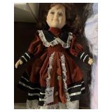 Vintage Porcelain Doll