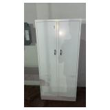 Metal Storage Cabinet NO CONTENTS