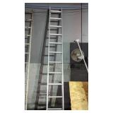 24ft Aluminum Extension Ladder