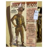 Vintage Johnny West by Marx Figurine with