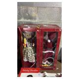 Santa Claus and Mrs Claus Animated Dolls