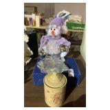Christmas Snowman and Decor