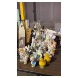 Lot of Easter Bunny Decorations