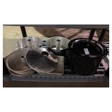 Cake Pan and Speckleware Cooking Pot