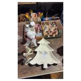 Lot of Christmas Decor and Elephants
