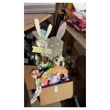 Box of Easter Decor