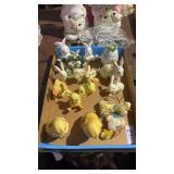Tray Lot of Bunnies and Chicks
