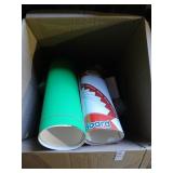Box lot of craft items
