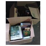 2 box lots of books
