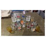 Lot of Shot Glasses and Mugs