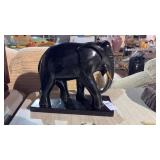 Wooden Elephant Statue