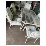 Patio Set One Table and 9 Chairs