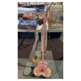 Vintage Hot Pink Hoover Floor Scrubber