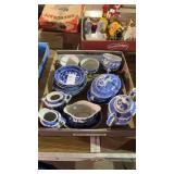 Kobalt Blue Miniature Tea Set